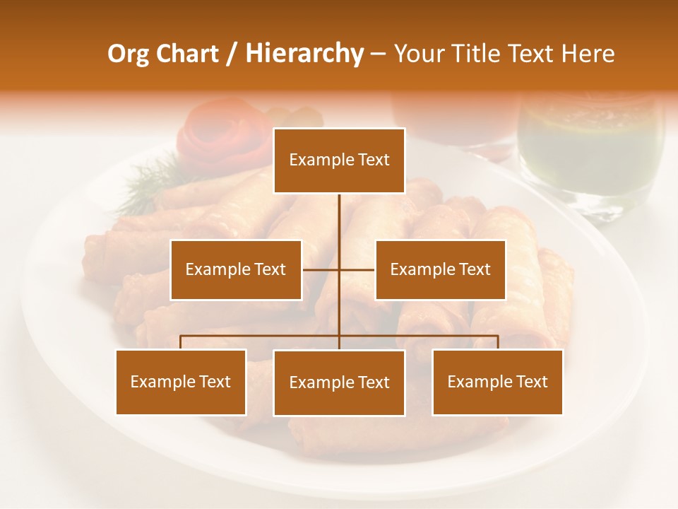 Plate Protein Fried PowerPoint Template