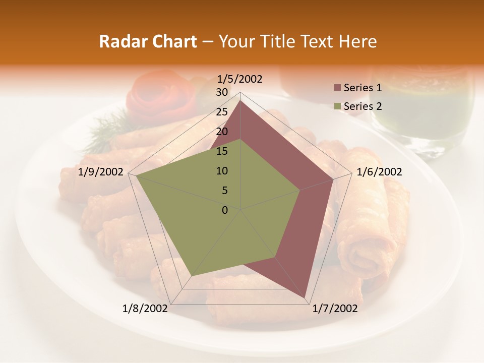 Plate Protein Fried PowerPoint Template