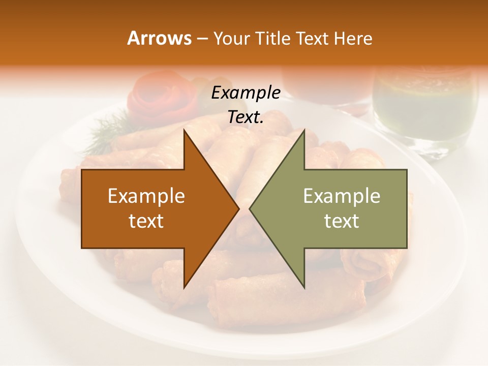 Plate Protein Fried PowerPoint Template