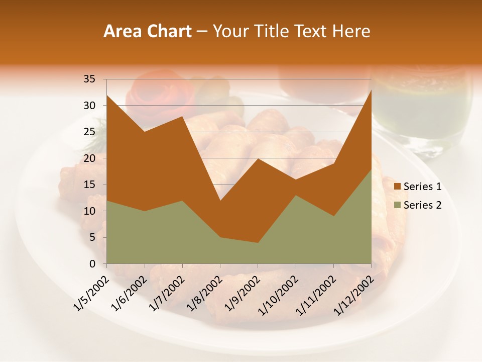 Plate Protein Fried PowerPoint Template