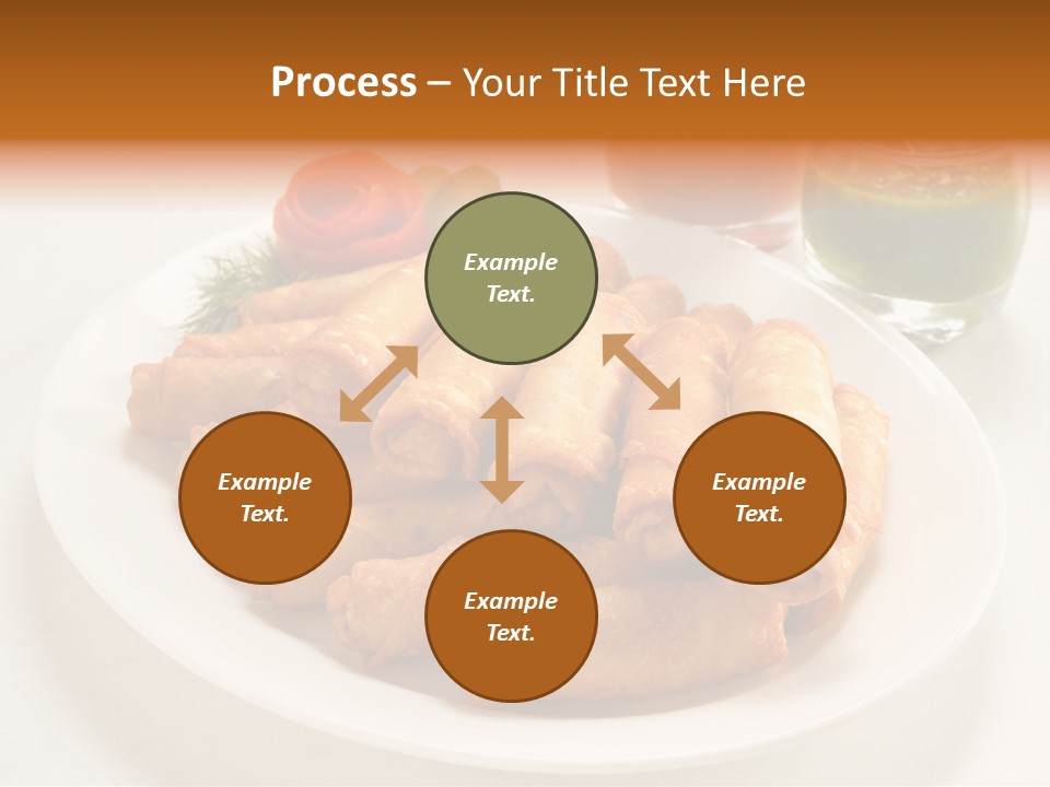 Plate Protein Fried PowerPoint Template