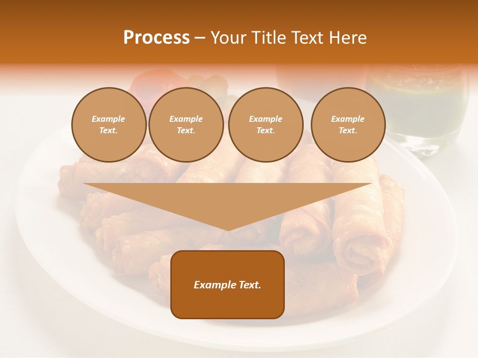 Plate Protein Fried PowerPoint Template