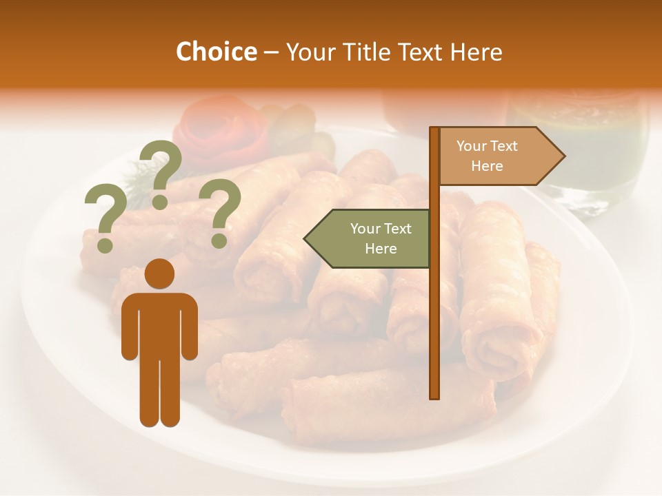 Plate Protein Fried PowerPoint Template