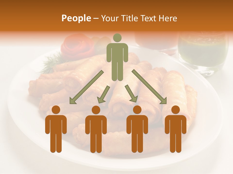 Plate Protein Fried PowerPoint Template