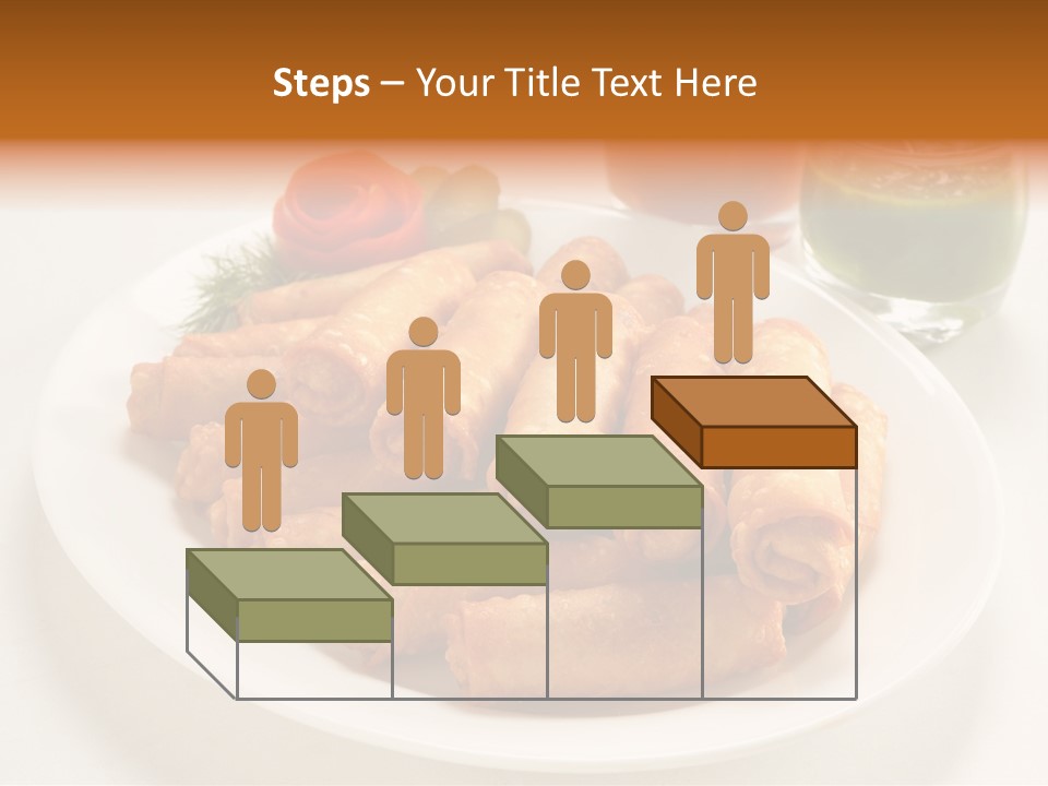 Plate Protein Fried PowerPoint Template