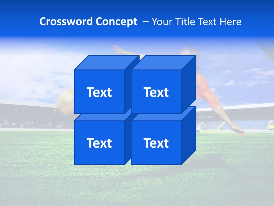 Competitive People Ball PowerPoint Template