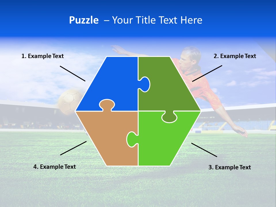 Competitive People Ball PowerPoint Template