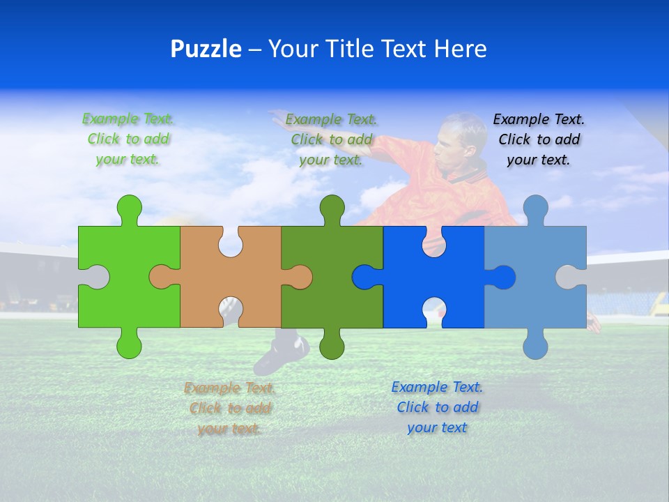 Competitive People Ball PowerPoint Template