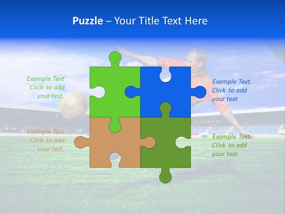 Competitive People Ball PowerPoint Template