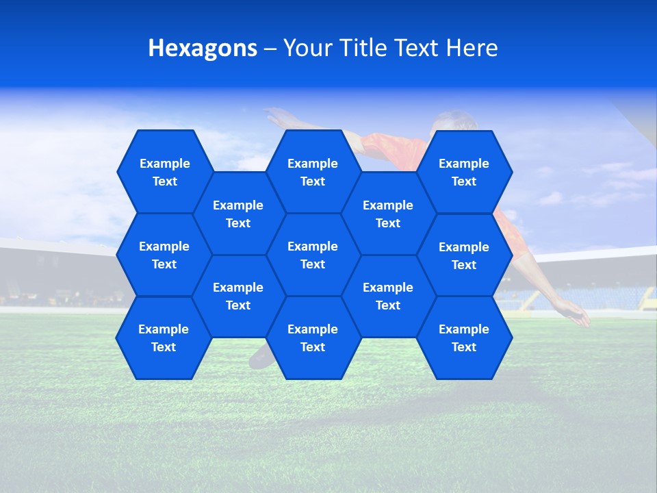 Competitive People Ball PowerPoint Template