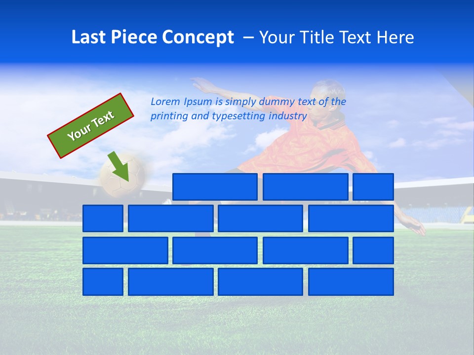 Competitive People Ball PowerPoint Template