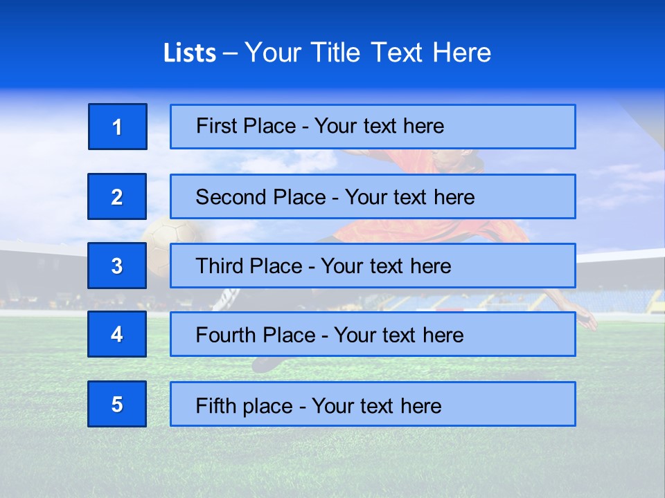 Competitive People Ball PowerPoint Template