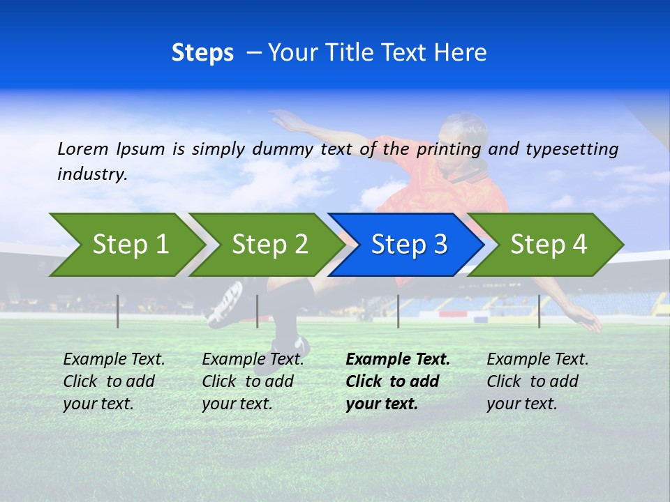 Competitive People Ball PowerPoint Template