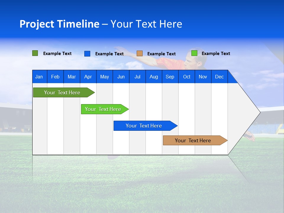 Competitive People Ball PowerPoint Template