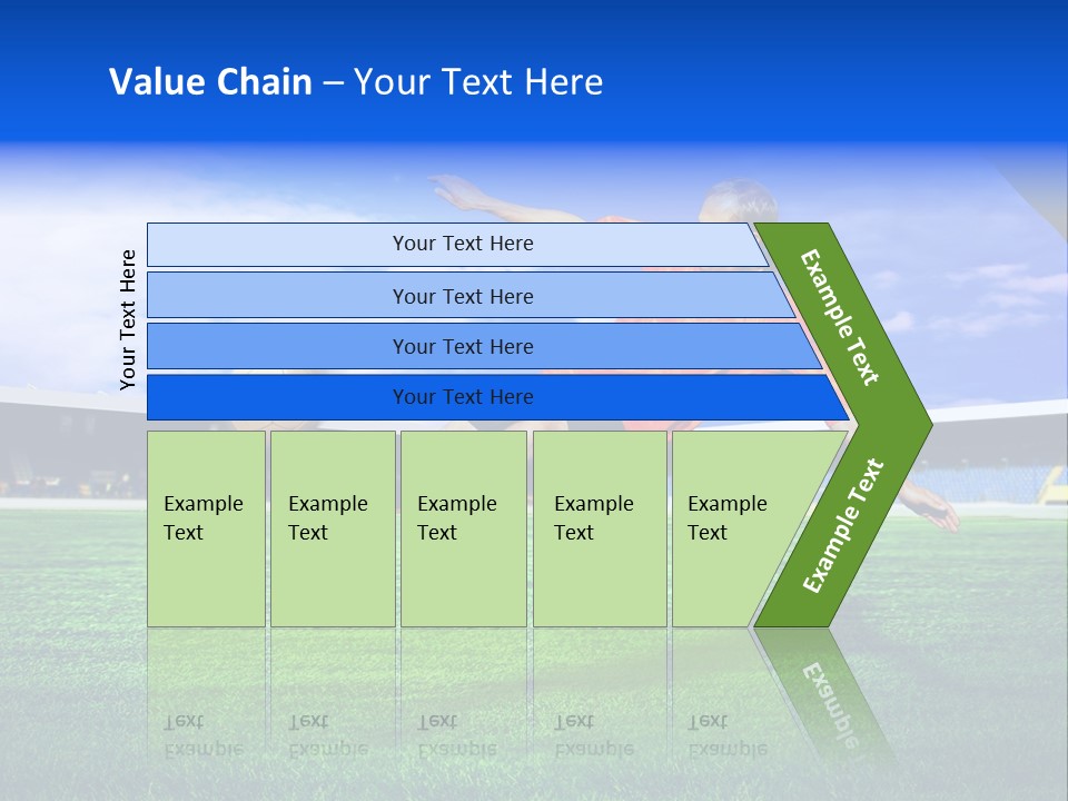 Competitive People Ball PowerPoint Template