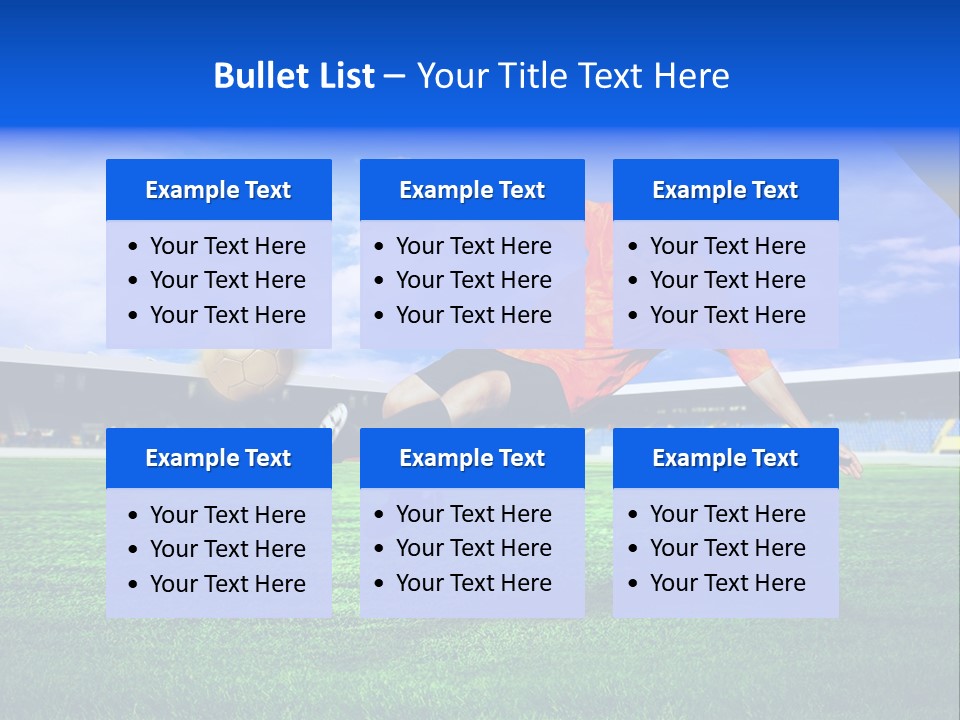 Competitive People Ball PowerPoint Template