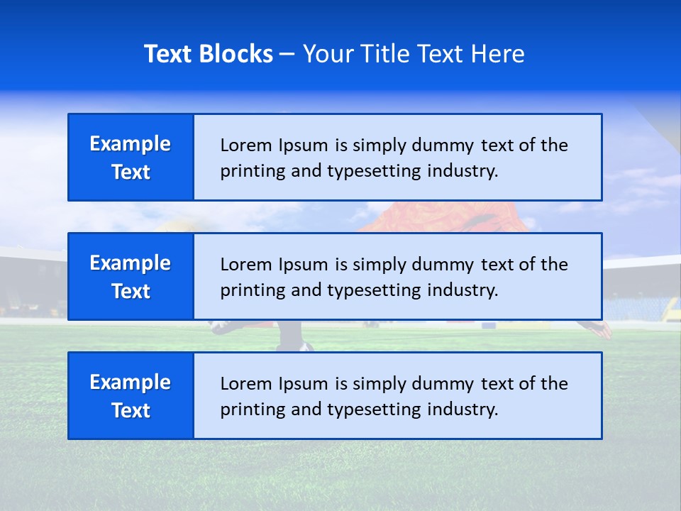 Competitive People Ball PowerPoint Template
