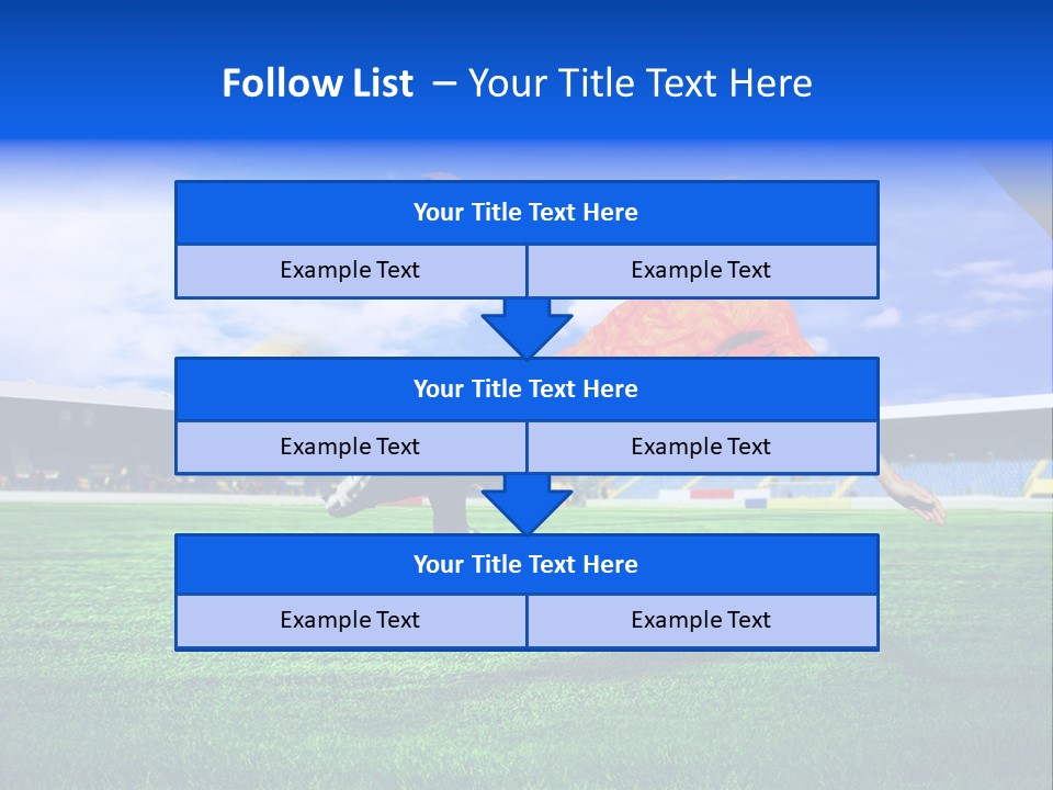 Competitive People Ball PowerPoint Template