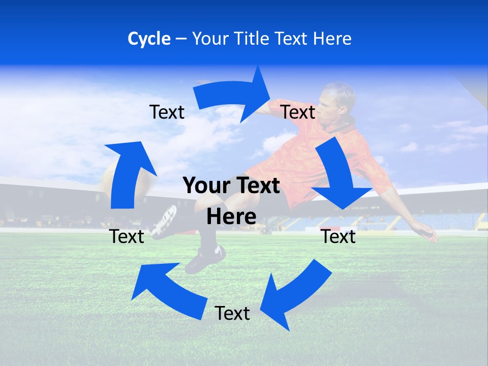 Competitive People Ball PowerPoint Template