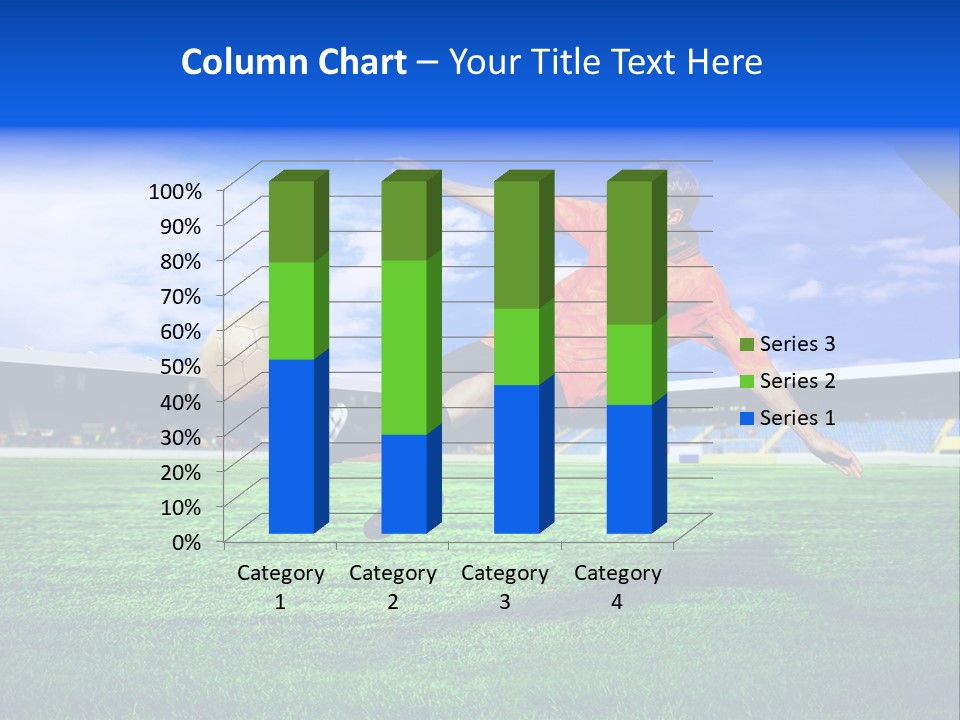 Competitive People Ball PowerPoint Template