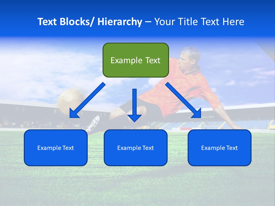 Competitive People Ball PowerPoint Template
