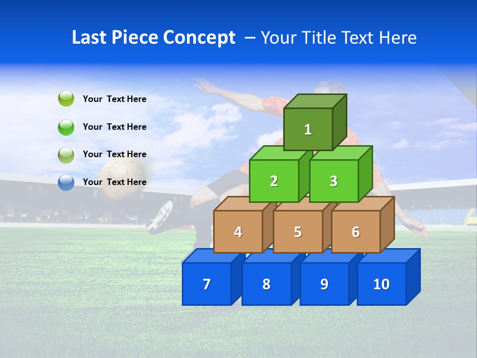 Competitive People Ball PowerPoint Template