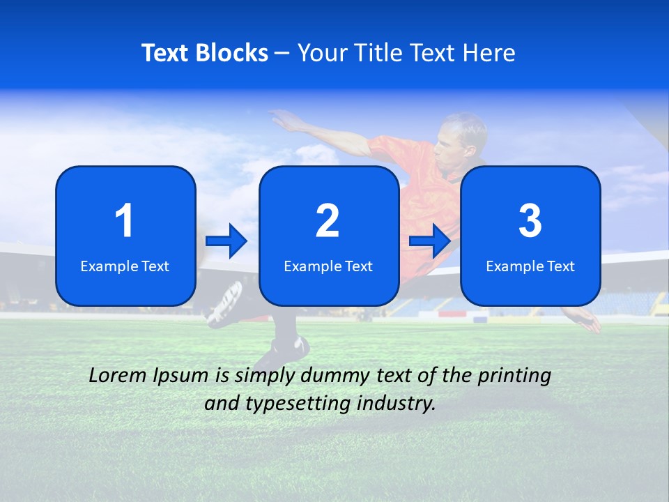 Competitive People Ball PowerPoint Template