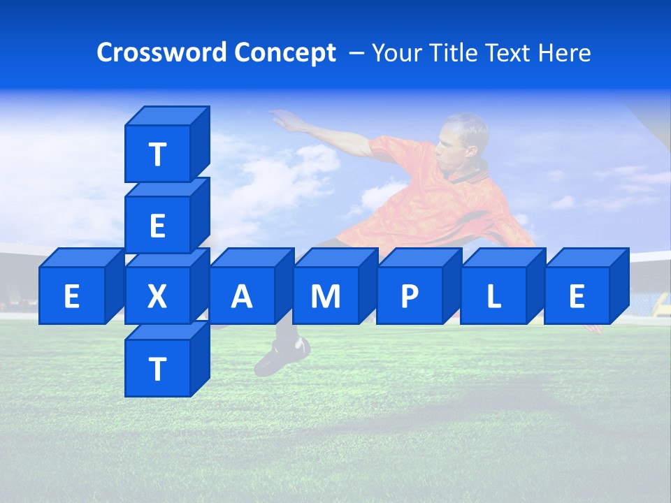 Competitive People Ball PowerPoint Template