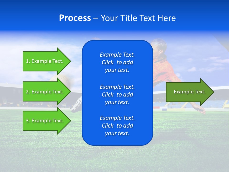Competitive People Ball PowerPoint Template