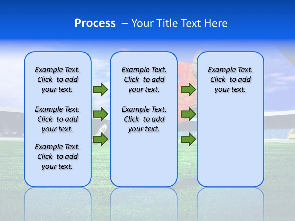 Competitive People Ball PowerPoint Template