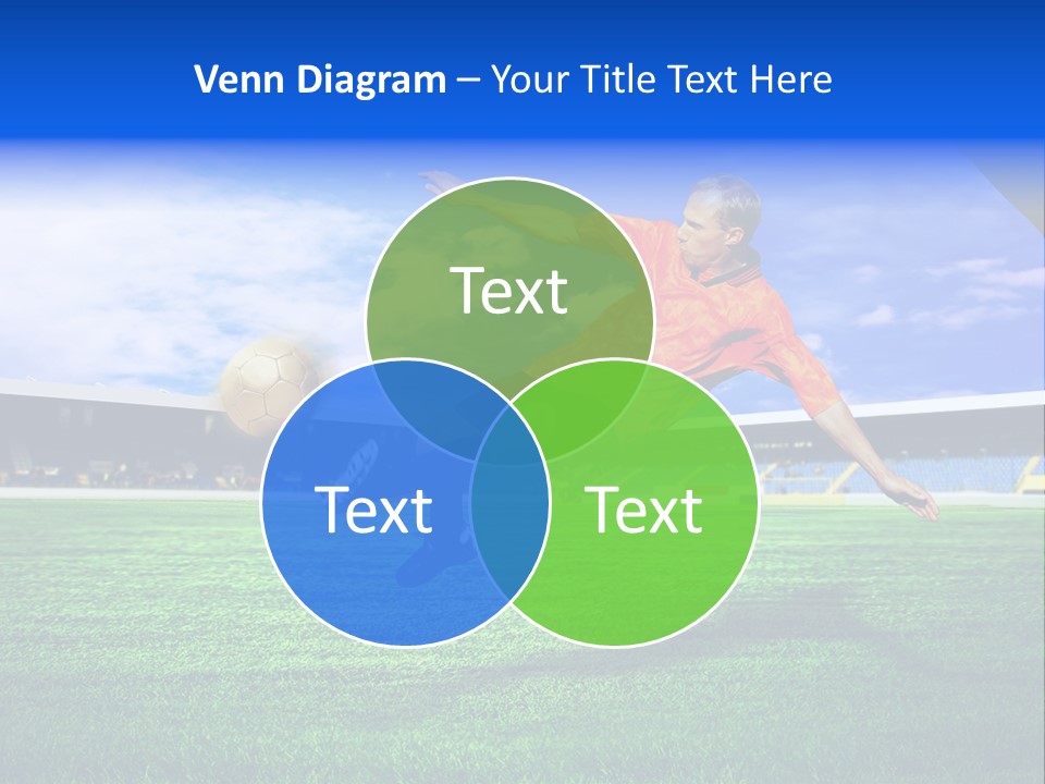 Competitive People Ball PowerPoint Template