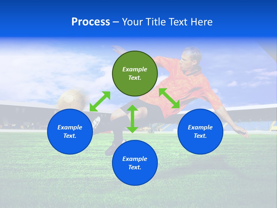 Competitive People Ball PowerPoint Template