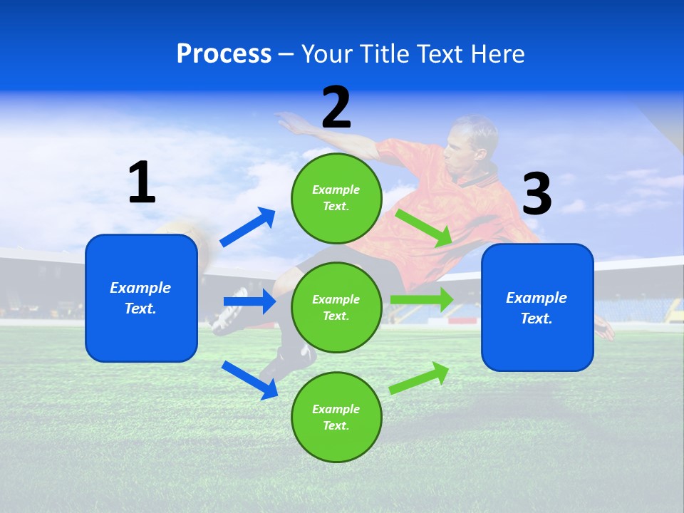Competitive People Ball PowerPoint Template