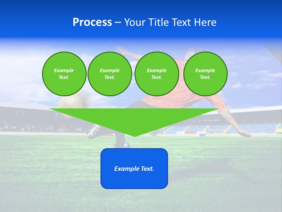 Competitive People Ball PowerPoint Template