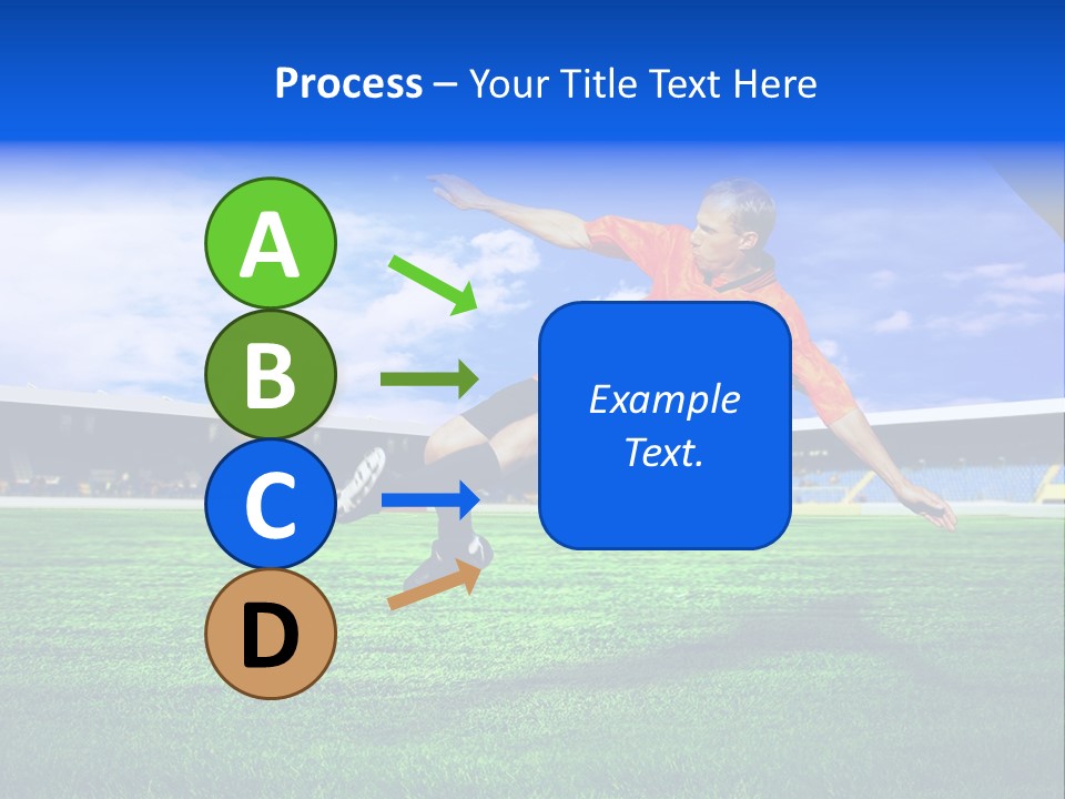 Competitive People Ball PowerPoint Template