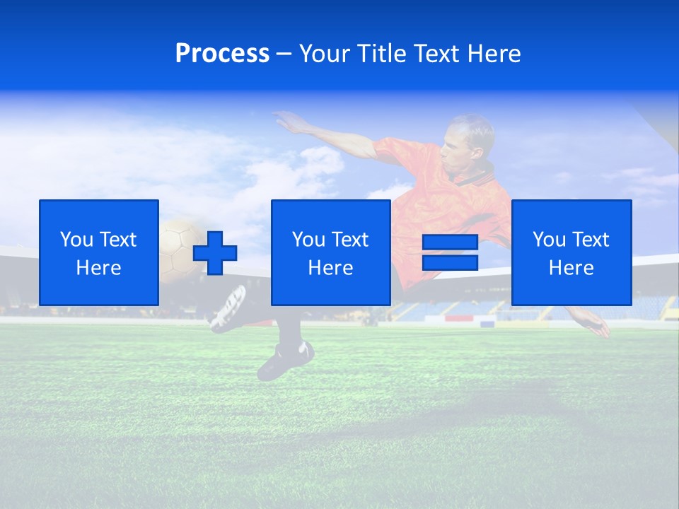 Competitive People Ball PowerPoint Template