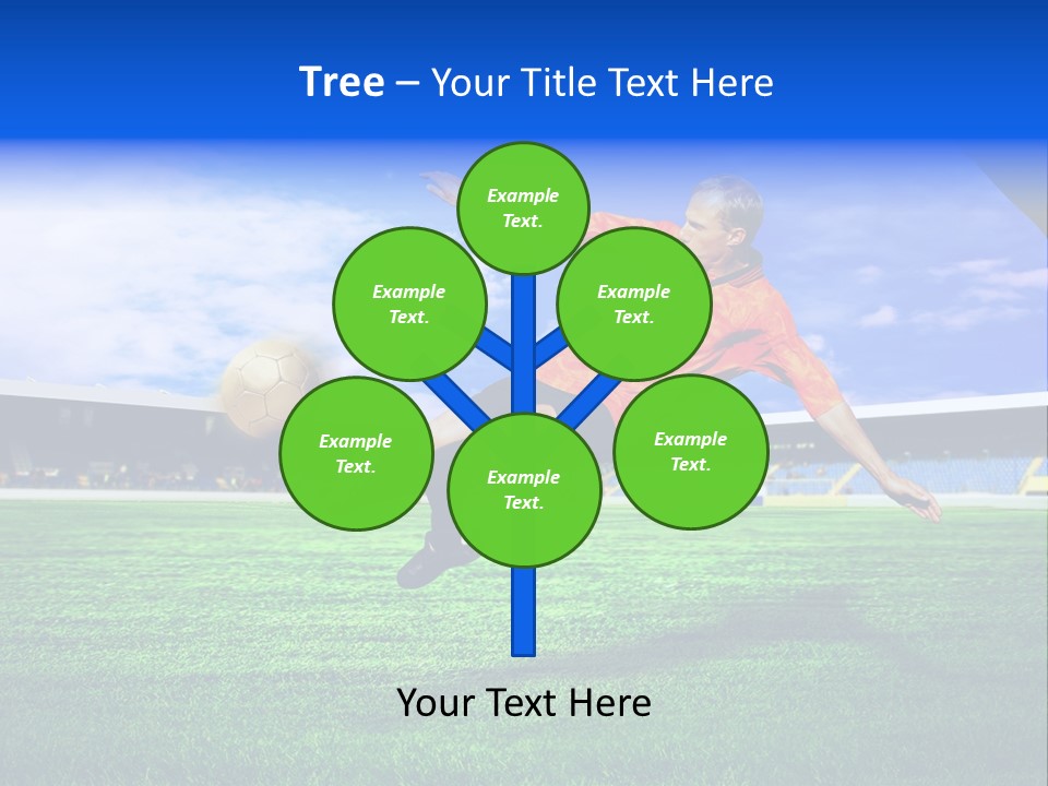 Competitive People Ball PowerPoint Template