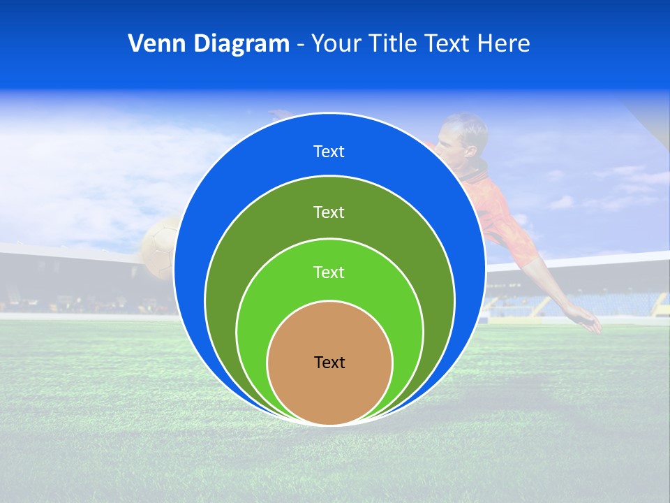Competitive People Ball PowerPoint Template