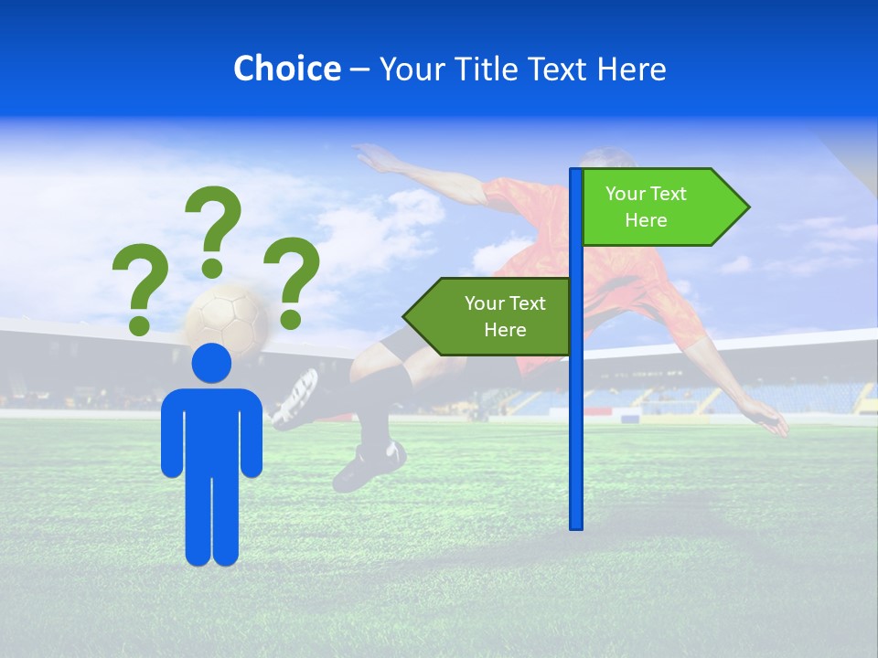 Competitive People Ball PowerPoint Template