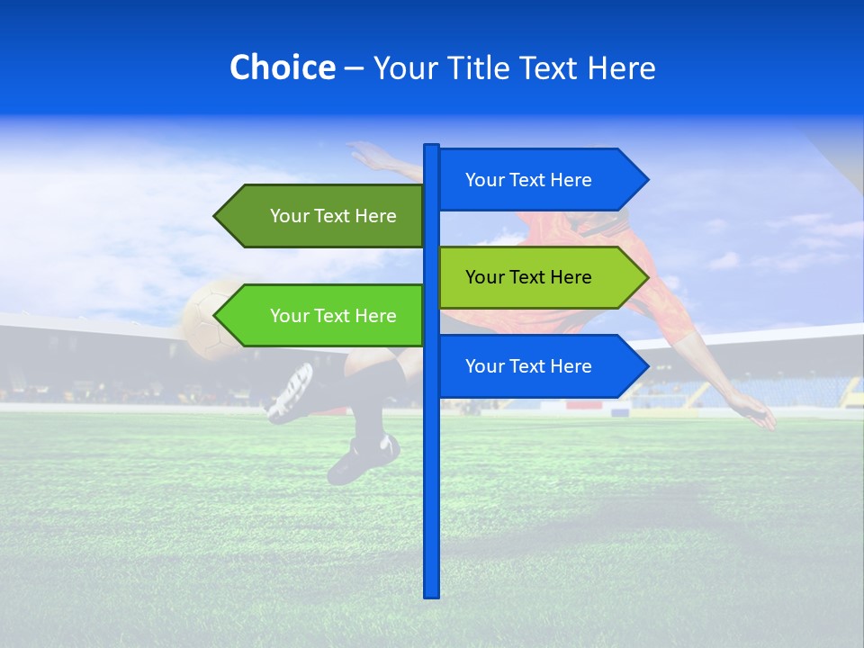 Competitive People Ball PowerPoint Template
