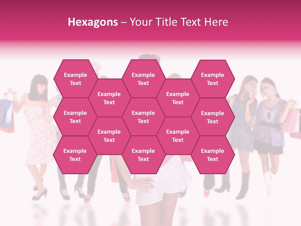 Fashion Friends Person PowerPoint Template