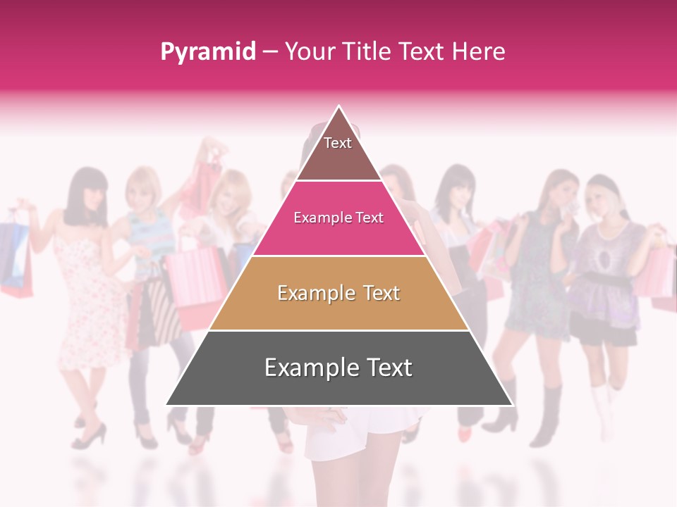 Fashion Friends Person PowerPoint Template