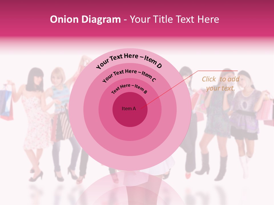 Fashion Friends Person PowerPoint Template