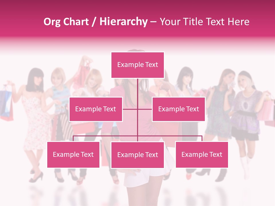 Fashion Friends Person PowerPoint Template