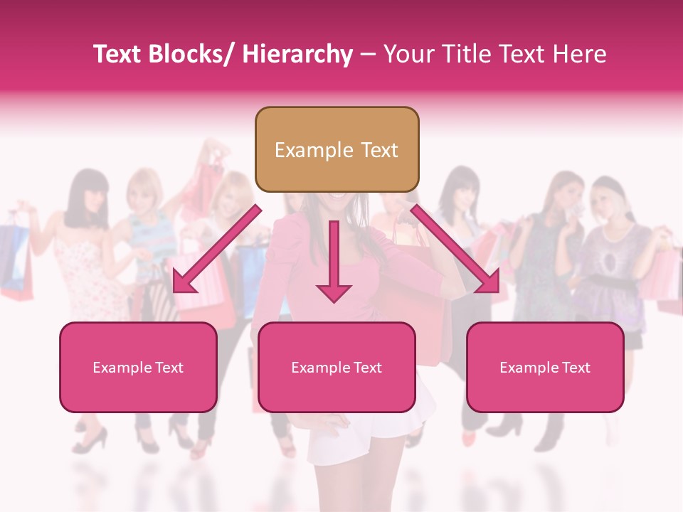 Fashion Friends Person PowerPoint Template