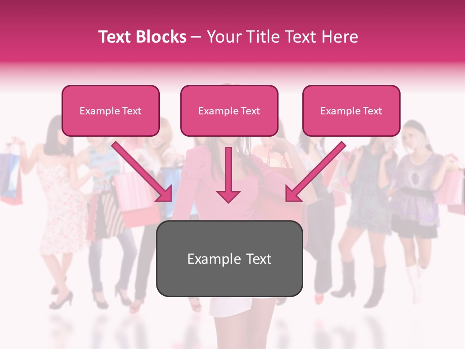 Fashion Friends Person PowerPoint Template