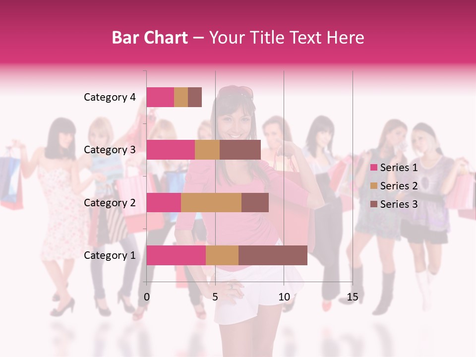 Fashion Friends Person PowerPoint Template