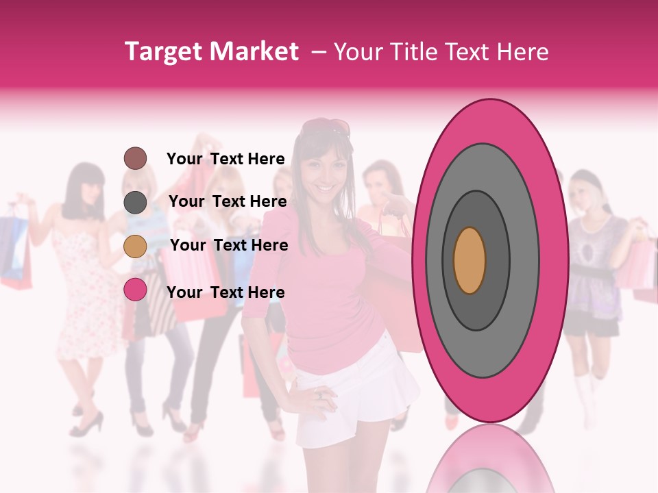 Fashion Friends Person PowerPoint Template