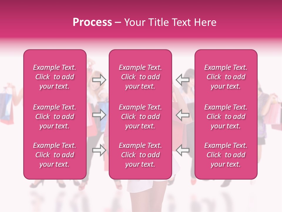 Fashion Friends Person PowerPoint Template