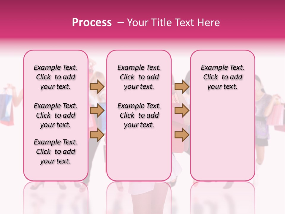 Fashion Friends Person PowerPoint Template